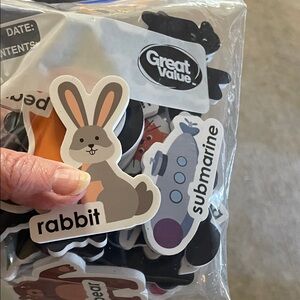 Animal and Object Magnets - Multicolor